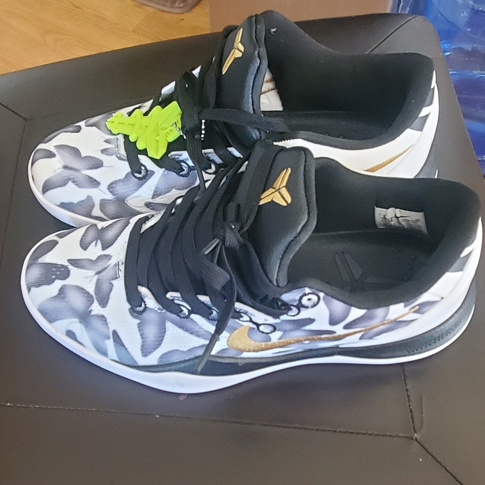 Nike Black and White Camouflage Sneakers